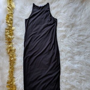 Athleta Black Midi Dress